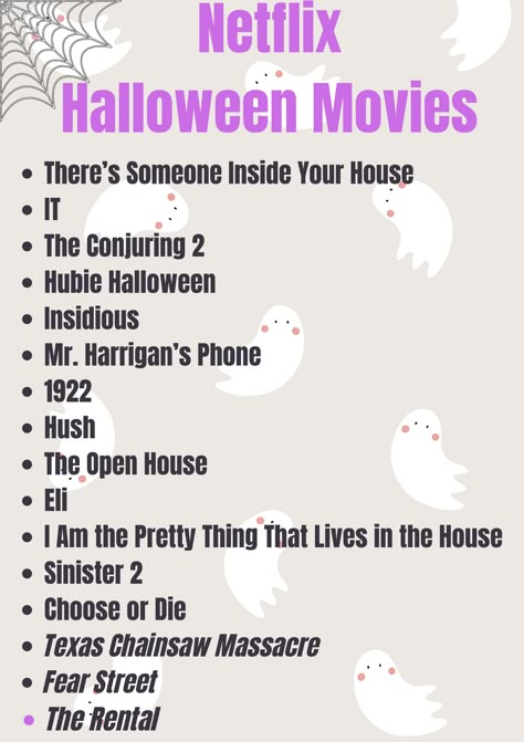 Here are some Netflix Halloween movies for you to watch this fall! Halloween Movies On Netflix Best, Halloween Movies Netflix List, Halloween Netflix Movies, Netflix Halloween Movies, Halloween Movie Night Party, Movies On Netflix To Watch, Fall Sleepover, New Halloween Movie, Exorcist Movie