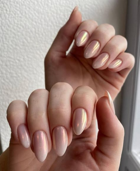 French Ombre Glazed Nails, Gel Nails Hailey Bieber, Glazed Donut Nails Ombre, Ombré Glazed Nails, Ombre French Glazed Donut Nails, Ombre Glazed Donut Nails, Glazed Ombre Nails, Ombre Glazed Nails, Light Coloured Nails