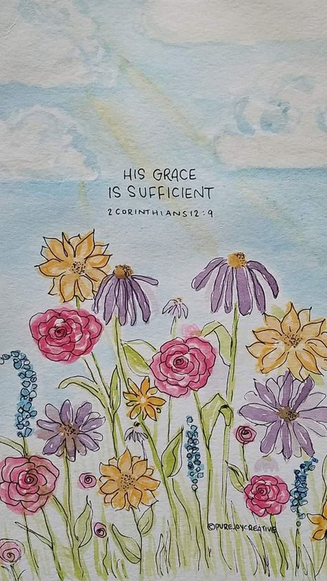 Bible Verse Canvas Painting Scriptures, Bible Quote Painting, Bible Verse Canvas Painting Easy, Christian Watercolor Cards, Bible Verse Watercolor Art, Spring Christian Wallpaper, Watercolor Verses, Painting Bible Verses, Christian Art Wallpaper