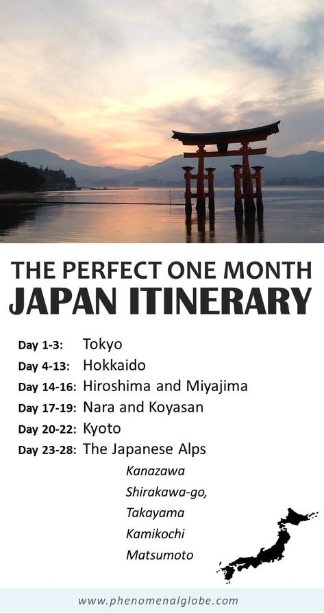 The Perfect One Month Japan Itinerary For An Unforgettable Trip Japan Itinerary 1 Month, Japanese Alps, Korea Trip, Mexico Real Estate, Asia Trip, Japanese Stuff, Japan Itinerary, Japan Vacation, Japanese Phrases