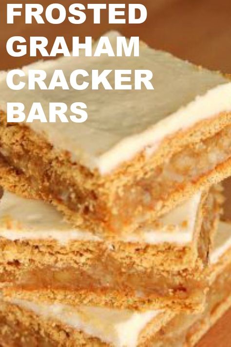 Frosted Graham Cracker Bars | Six Sisters' Stuff Graham Cracker Bars, Graham Cracker Dessert, Super Easy Dessert, Cracker Dessert, Graham Cracker Recipes, Super Easy Desserts, Coconut Dessert, Easy Dessert Recipe, Six Sisters Stuff