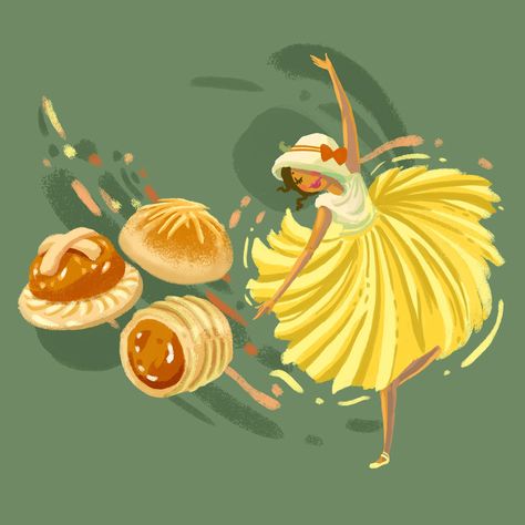 Pineapple Tart: 100 days of cake and characters Pineapple Tart Illustration, Raya 2023, Pineapple Tarts, Pineapple Painting, Pineapple Illustration, Pineapple Tart, Live Now, Food Illustration, 100th Day