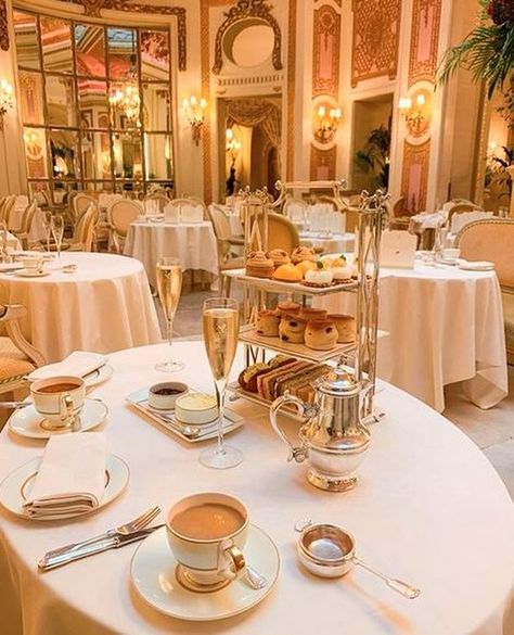 Afternoon Tea At The Ritz, Tea Time Magazine, The Ritz London, Palm Court, Afternoon Tea Set, Peaceful Living, The Ritz, Golden Glow, Tea Room