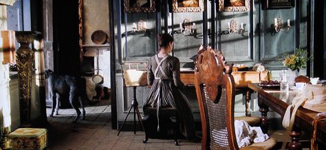 Dining Room, Longbourn House. Mary Bennet, Pride & Prejudice Movie, Talulah Riley, Pride And Prejudice 2005, Pride Prejudice, How To Be Likeable, Film Set, Period Dramas, Pride And Prejudice