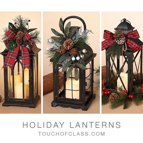 Lantern Christmas Decor, Christmas Nails 2023, Holiday Lanterns, Lantern Christmas, Gift Ideas Christmas, Christmas Floral Arrangements, Christmas Decor Inspiration, Christmas Centerpieces Diy, Christmas Themes Decorations