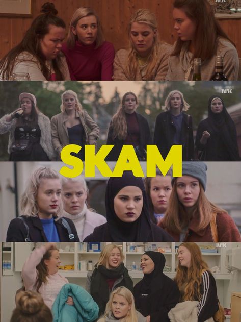 Skam Poster Norway, Norway Poster, Teen Wolf Poster, Skam Norway, Wolf Poster, Series Poster, Film Poster Design, Stay Alive, Film Poster