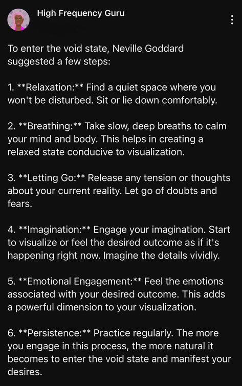 Living In The End, Void State Affirmations, Void State Success Story, Manifesting Success Stories, Success Stories Law Of Assumption, Law Of Attraction Success Stories, Vision Board Goals, Neville Goddard, Mind Power