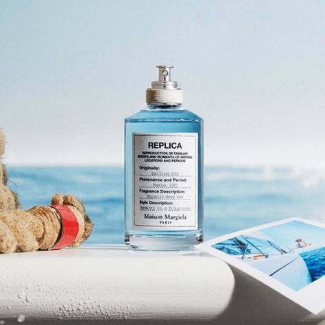 REPLICA Sailing Day, Eau de Toilette by Maison Margiela Maison Margiela Sailing Day, Replica Sailing Day, Maison Margiela Replica, Sailing Day, Underwater Plants, Margiela Replica, Sea Spray, Jazz Club, On A Boat