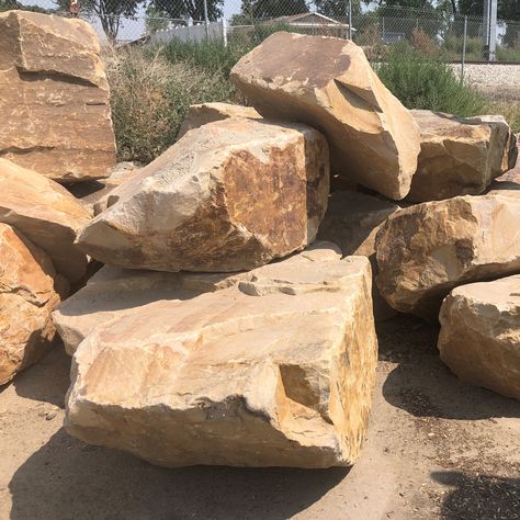 Jordan Landscape, Landscape Boulders, Playground Sand, Painting Basics, Paver Sand, River Rock Stone, Landscaping Rock, Drawing Rocks, Rock Quarries