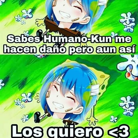 Earth-Chan ;_; Earth Chan, Popular Anime, Image Macro, Sun, Comics, Memes, Green, Anime, Hair