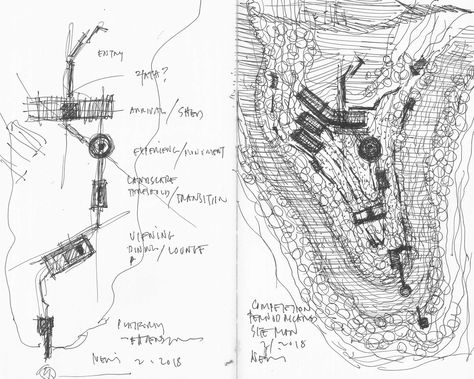 Gallery of Neri&Hu Designs the Pernod Ricard Malt Whisky Distillery in Emeishan, China - 16 Neri And Hu, Writers Desk, Pernod Ricard, Sichuan China, China Image, Neri Hu, Vernacular Architecture, Over The River, Diagram Architecture