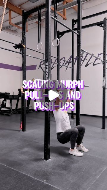 Competitive Female Training on Instagram: "Ready to get after Murph but not sure how to approach the push-ups and pull-ups? Here are a few ways to scale them!

➡️ Feet assisted pull-ups and heels on bench are our “go tos” for athletes who aren’t kipping yet. 

*if you ARE kipping but you’ve only got a couple, do these pull-ups instead and challenge yourself to hold on for bigger sets!

➡️ And of course for push-ups, our favorites are the band assisted or chest elevated!

➡️ At home or not doing pull-ups, try heavy renegade rows!

➡️ Not doing push-ups this year? Try dumbbell floor press (choose a weight you can’t perform more than 6-8 reps at a time!). 

Questions comments let us hear them! Want to train with intention for Murph? You’ve got 4 weeks to get after it - comment “Murph” and we Assisted Pull Ups, Renegade Rows, Push Ups, Challenge Yourself, Pull Ups, Push Up, Ups, Hold On, Bench