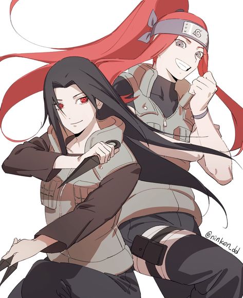 Mikoto Uchiha, Kushina Uzumaki, Naruto Fanart, Naruto And Boruto, Naruto Girls, Naruto Art, Naruto Characters, Naruto Anime, Naruto Uzumaki