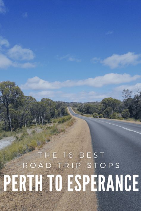 The open road to Esperance from Perth Western Australia Road Trip, Australia Perth, New Zealand Itinerary, Australian Road Trip, New Zealand Travel Guide, Travel Australia, Trip Itinerary, New Zealand Travel, Travel South