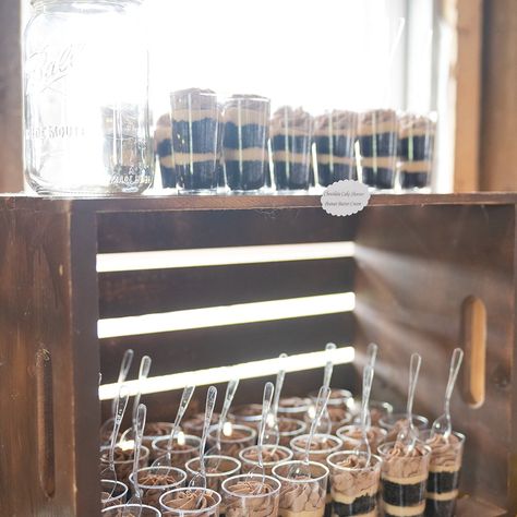 We see all kinds of dessert spreads - donut walls, cookie tables, the traditional cake, ice cream trucks... there are so many options these days! This dessert bar by Jane's Cakes and Confections at Willow and Jacob's wedding this past September was one of our favorites. Which is your favorite type of wedding dessert? Let us know in the comments. Photo Credit: @capturedbylydia Cookie Tables, Donut Walls, Ice Cream Trucks, Cake Ice Cream, Dessert Spread, Donut Wall, Kinds Of Desserts, Wedding Dessert, Traditional Cakes