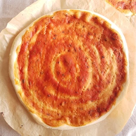 Freezer Pizza Bases | THE COOKING SPOON Freezer Pizza, Sourdough Discard Pizza Dough Freezer, Pizza Dough Recipe To Freeze, Homemade Freezer Pizza, Sourdough Pizza Dough Freezer, Can You Freeze Pizza Dough, How To Freeze Homemade Pizza, Homemade Frozen Pizza, Flat Pizza