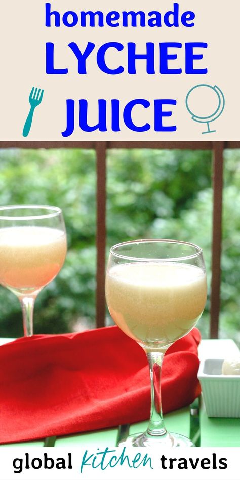 Lychee Juice Recipe, Recipes With Lychee, Picnic Drink Ideas, Cooler Recipes, Lychee Recipes, Picnic Drinks, Lychee Juice, Drinks Juice, Homemade Pudding