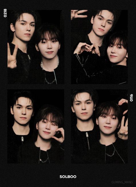 Verkwan Photobooth, Verkwan Wallpaper, Seventeen Photobooth, Seventeen Dicon, Svt Heart, Vernon Seungkwan, Seungkwan Vernon, Pledis Seventeen, Gfriend Sowon