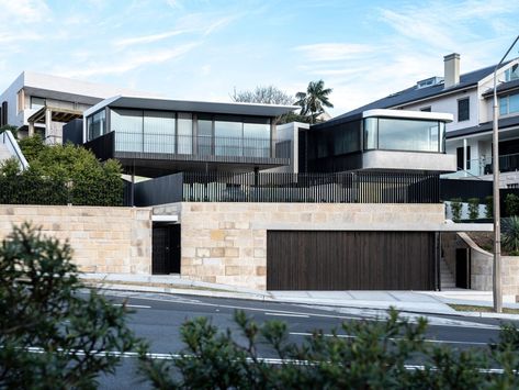 Jewel House by Stafford Architecture - Video Feature - The Local Project - The Local Project Korean Villa Modern, Modern Korean House Exterior, Modern Korean House, Korean House Exterior, Interior Mansion, Connected With Nature, Living Sculpture, Rose Bay, The Local Project