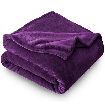 Bed And Chair, Purple Throw Blanket, Bedroom Revamp, Purple Blanket, Purple Sofa, Oversized Throw Blanket, Fuzzy Blanket, Luxury Throws, Twin Blanket