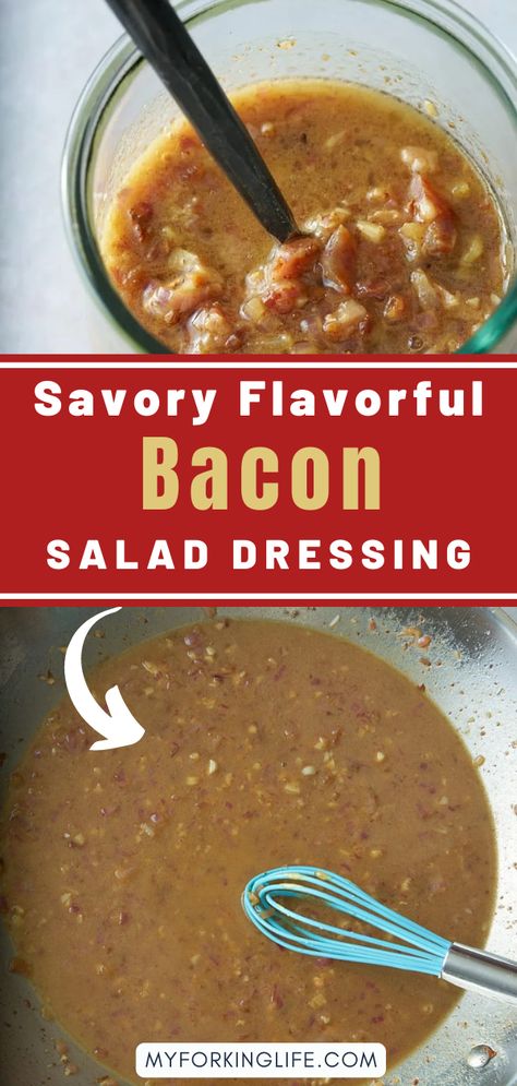 Bacon Salad Dressing Recipes, Bacon Grease Salad Dressing, Hot Bacon Vinaigrette Dressing, Bacon Vinegarette Dressing Recipe, Rafferty's Hot Bacon Dressing, Bacon Vinaigrette Dressing, Bacon Salad Dressing, Spinach Bacon Salad, Hot Bacon Dressing Recipe