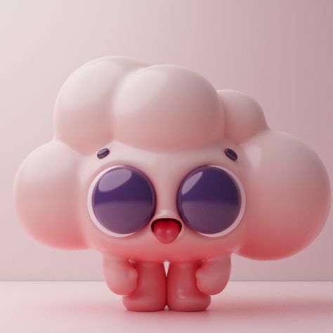 ArtStation - cloud/air, Puffy puffpuff Book Design Graphique, Illustration Design Graphique, 3d Karakter, Art Toys Design, Simple Character, Illustration Simple, 3d Artwork, Game Character Design, Cute Monsters