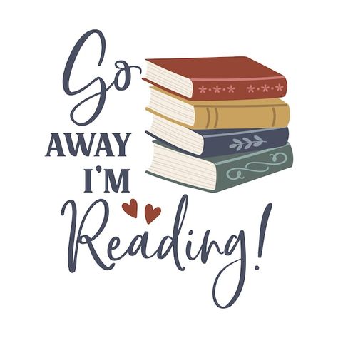 Slogan About Reading, Reading Funny, Quote Illustration, Vector Quotes, Slogan Design, Funny Slogans, Book Drawing, Reading Writing, Premium Vector