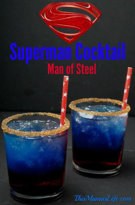 Because of the red and blue, it's also a fun cocktail to serve at your Memorial day or 4th of July barbecue! Coconut Vodka, Boat Drinks, Cherry Vodka, Blue Drinks, Liquor Drinks, Boozy Drinks, Drinks Alcohol, Mixed Drinks Recipes, Cocktail Drinks Recipes