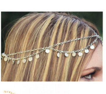 Description: Head Chain Length: app 57.5 cm Extention Chain Length: app 5.5 cm Colour: Gold Material: Metal Weight: about 20g Package include:1 Hair Chain Jewelry, Forehead Hair, Chain Headband, Chain Headpiece, Retro Fashion Women, Hair Chains, Head Chain, Headband Tiara, Festival Accessories