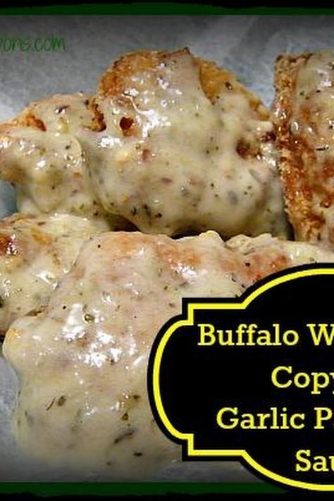 Buffalo Wild Wings Copy Cat Garlic Parmesan Sauce Recipe ~ Make the Best at Home! Pizza Hut Garlic Parmesan Wings Recipe, Copycat Buffalo Wild Wings Garlic Parm, Buffalo Wild Wings Garlic Parmesan Chicken, Garlic Parm Wing Sauce, Buffalo Wild Wings Garlic Parmesan Sauce, Parmesan Garlic Wing Sauce, Garlic Parmesan Wings Sauce, Parmesan Sauce Recipe, Parmesan Wing Sauce