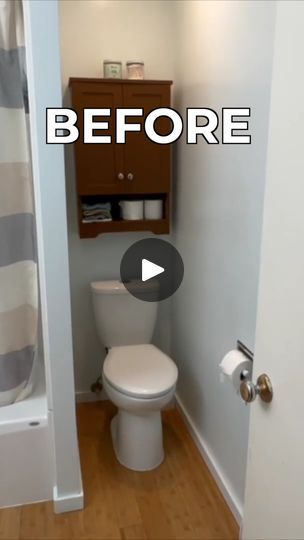 188K views · 404 reactions | Brilliant toilet storage solution for small bathrooms! 🚽 | DIY with Hometalk | DIY with Hometalk · Original audio Above The Bathroom Door Storage, Toilet Alcove Ideas, Toilet Cabinet Ideas, Behind The Toilet Ideas, Cabinet Over Toilet Ideas, Above The Toilet Ideas, Over Toilet Storage Ideas, Toilet Paper Holder Diy, Over The Toilet Storage Ideas