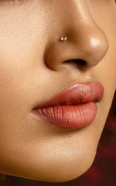 Female Lips, Lipstick For Dark Skin, Beauty Hacks Lips, Nose Piercings, Lip Beauty, Beauty Face Women, Hot Lips, Beautiful Lips, Beautiful Smile Women