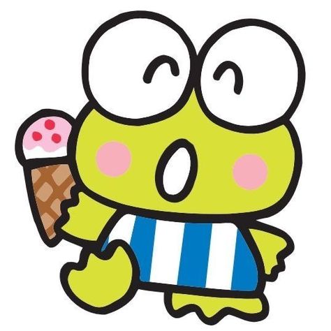 Keroppi Aesthetic, Keroppi Icon, Drawing Sanrio, Drawing Kitty, Icons Hello Kitty, Sanrio Aesthetic, Hello Kitty Imagenes, Charmmy Kitty, Japanese Artwork