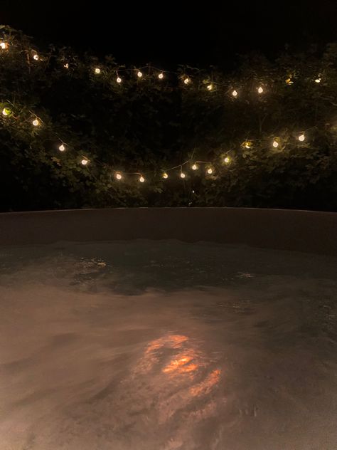 #aesthetic #pinterest #hottub #1 #tiktok Hot Tub Aesthetic, Elsie Silver, Gold Aesthetic, Open Door, Aesthetic Pinterest, Hot Tubs, Hot Tub, Mood Board, In This Moment