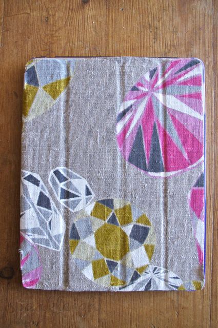 DIY iPad Smart Cover Makeover Ikea Fabric, Diy Case, Whimsical Gifts, Good Day Song, Ipad Stand, Shop Front Design, Ipad 2, Shop Plans, Easy Healthy Breakfast