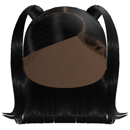 Side Swoop, Roblox Hair, Create An Avatar, Hair Brown, Half Up Half Down, Half Up, Hair Accessory, Mix Match, Avatar