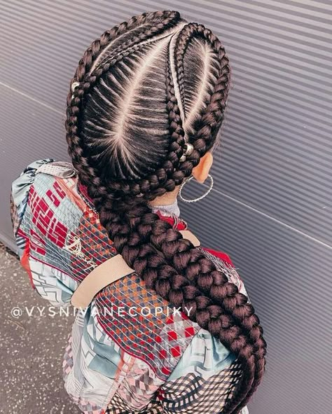 Rave Hair, Work Hair, Feed In Braids Hairstyles, Goddess Braids Hairstyles, African Hair Braiding Styles, Beautiful Braided Hair, Braided Cornrow Hairstyles, Braids Hairstyles Pictures, Cool Braid Hairstyles