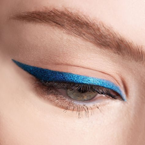 Description: Shine bright with pops of color on your eyelids with our DISSENT Eyeliner Collection. Get intense color payoff and ridiculously long wear with each of our richly-pigmented colors. ✨Rei✨ is one of three vegan liquid eyeliners in the DISSENT Collection. Embody the soul of Lilith and transform the world with Rei's shimmery bright blue long-lasting color. All eyeliners in the collection are cruelty-free, gluten-free, paraben-free and waterproof. All made with 🖤 in the U.S . 💕 How to A Eyeliner Collection, Glittery Eyeshadow, Bold Makeup Looks, Indie Makeup, Waterproof Liquid Eyeliner, How To Apply Eyeliner, Vegan Makeup, Eyeliner Looks, Blue Eyeshadow