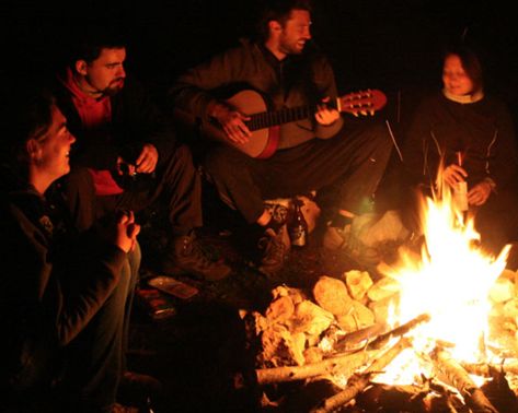 Friends Sitting Around A Fire, Sitting Around A Campfire Drawing Reference, Sitting At Campfire, People Around Campfire, Charlie Weasley, Playing Guitar Around Campfire, Inktober 2024, People Sitting, Figure Poses