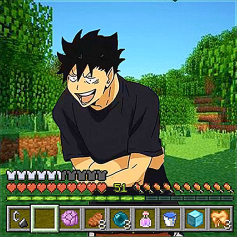 #kuroo #minecraft #kurootetsuro Icons Minecraft, Anime Multiverse, Pfp Minecraft, Minecraft Pfp, Minecraft Icon, Anime Minecraft, Random Pfp, Minecraft Anime, Minecraft Designs