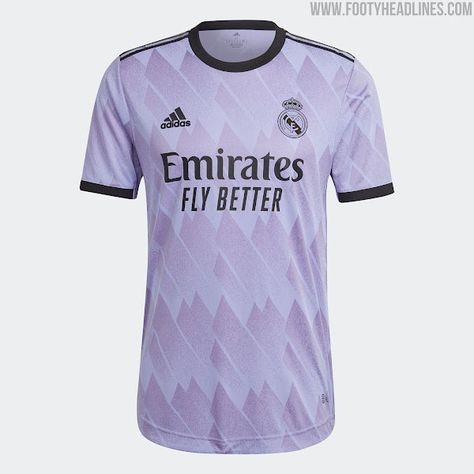 Real Madrid Shirt, Chelsea Liverpool, Historic Colours, Real Madrid Soccer, Adidas Country, Real Madrid Football, Wearing Purple, Real Madrid Players, Club Badge