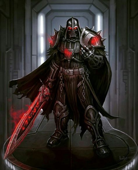 Darth Vader ... World of Warcraft redesign Darth Vader Redesign, Star Wars Villains, Lich King, Star Wars Sith, Star Wars Concept Art, Star Wars Empire, Games Art, 다크 판타지, Star Wars Wallpaper