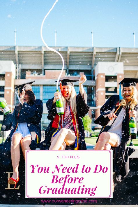 Things You Need to Do Before You Graduate from College College Experience, Last Minute, A Couple, Things To Do, Blogger, Let It Be, Lifestyle, Travel