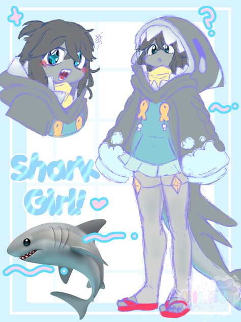 Shark Tail Drawing, Shark Onesie Drawing, Shark Hybrid Oc, Shark Hoodie Drawing, Shark Outfit Drawing, Shark Human Hybrid, Shark Human Oc, Shark Hybrid Human, Shark Boy Oc