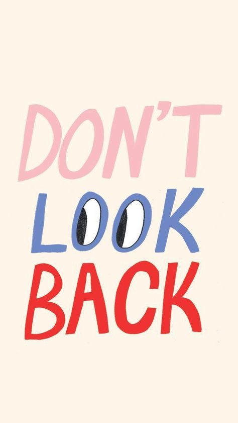 Don't Look Back Quote Quotes Arabic, Don't Look Back, Dont Look Back, Visual Statements, Quotes About Strength, 로고 디자인, Inspirational Quotes Motivation, Pretty Words, The Words