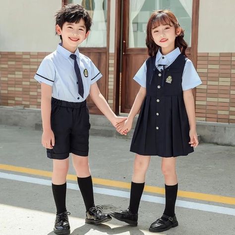 Uniform Design School, Toddler School Uniforms, Kids Uniform, Japanese Uniform, School Uniform Kids, School Uniform Fashion, School Uniform Outfits, Kids Uniforms, Boys Uniforms