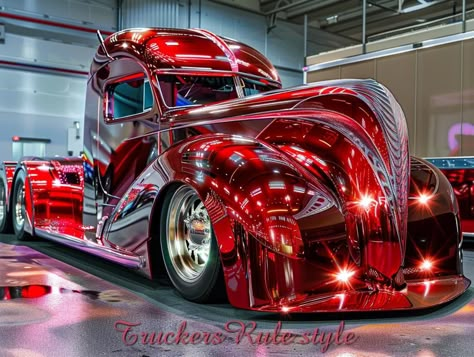 Custom Semi Trucks, Concept Vehicles Sci Fi, Customised Trucks, Custom Chevy Trucks, Custom Big Rigs, Jacked Up Trucks, Toy Cars For Kids, Classic Cars Trucks Hot Rods, Weird Cars