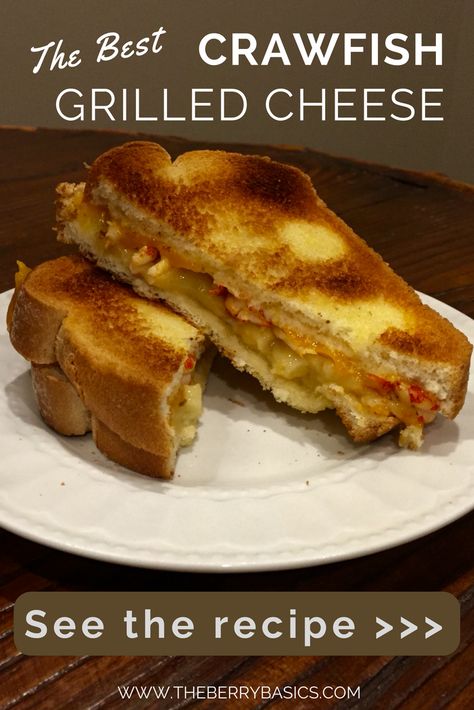 Crawfish Recipe, Grilled Cheese Sandwich Recipe, Crawfish Recipes, Cheese Sandwich Recipe, Louisiana Crawfish, Crawfish Etouffee, Grill Cheese Sandwich Recipes, Desserts Holiday, Cheese Sandwich Recipes