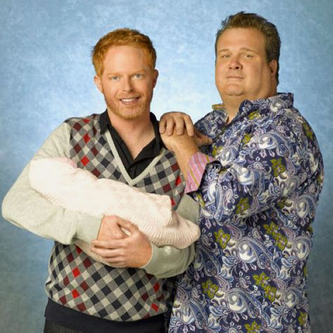 Mitchell and Cam. Love these guys! Cam And Mitchell, Mitchell Modern Family, Cast Modern Family, Ap French, Tv Weddings, Favorite Tv Characters, Tv Couples, Hollywood Life, Tv Characters