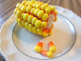 Candy Corn on the COB! (with Pictures) Candy Corn Cob, Food Pranks, How To Make Candy, Egg Free Cookies, Cute Halloween Treats, Raw Cookie Dough, Halloween Treats For Kids, Party Crafts, Sugar Cookie Dough